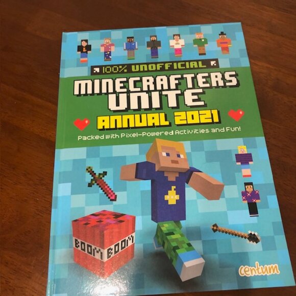 100% Unofficial Minecrafters Unite Annual 2021 Paperback Book - Picture 4 of 13